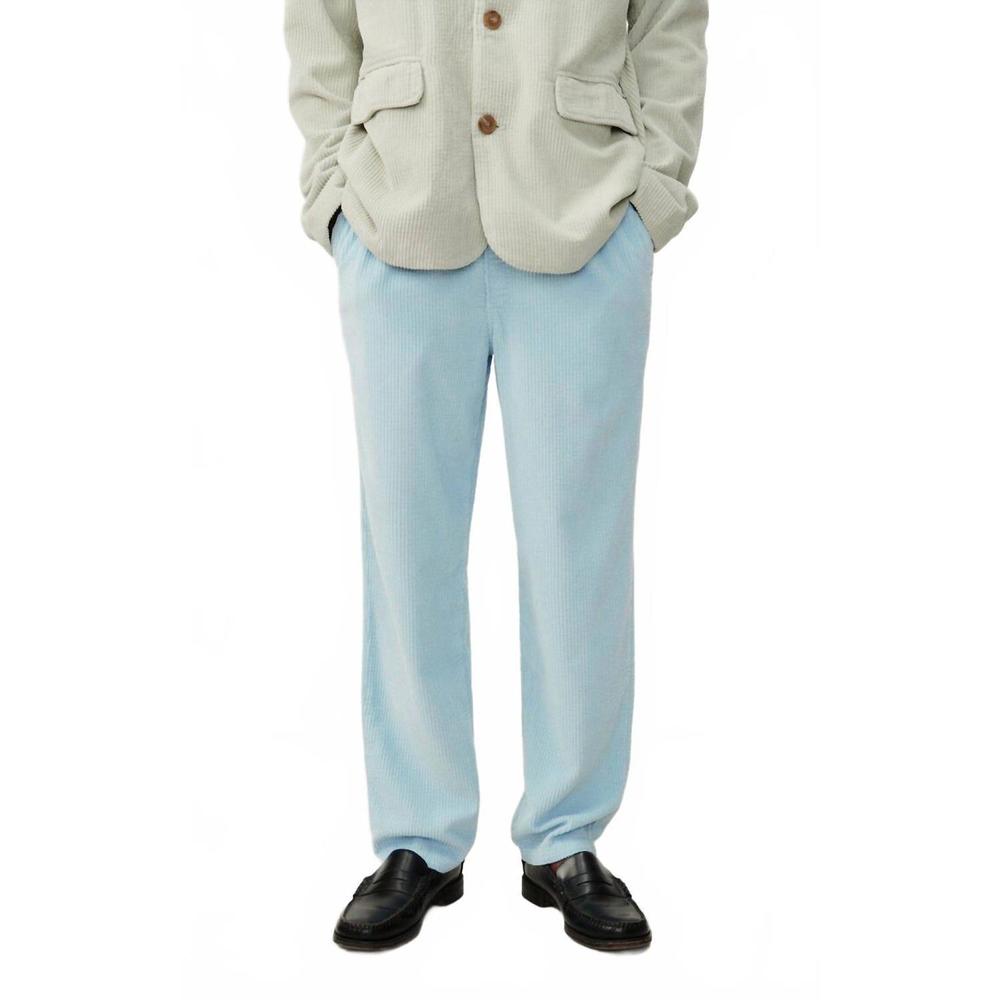 NEW AMERICAN VINTAGE men's padow trousers in vintage iceberg